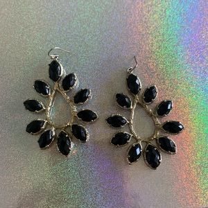 Kendra Scott Black Nyla Earrings